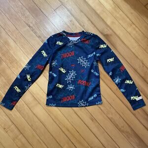 Terramar Blue Superhero Base Layer Top